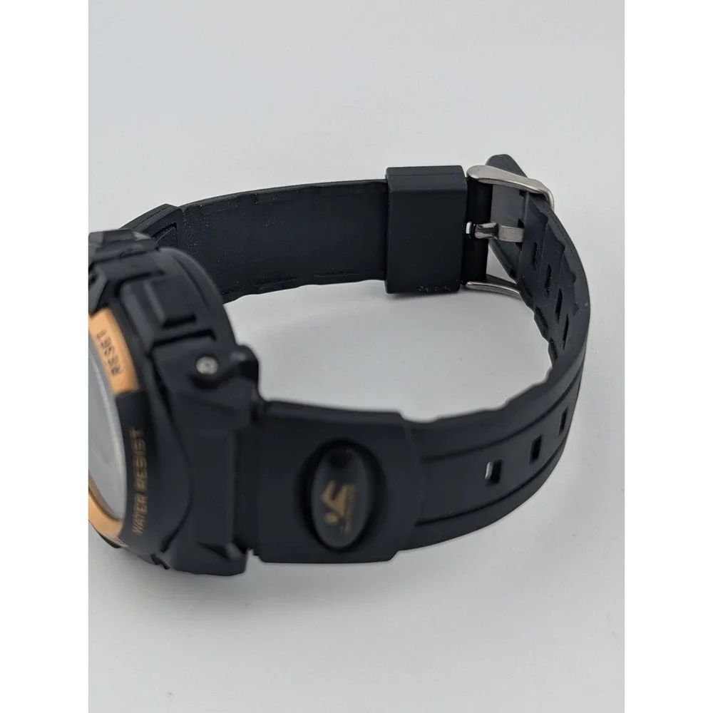 SKMEI 1266 Men's Digital Sport Watch Red Backlight Black Band- New Battery